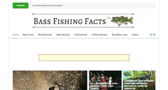 Desktop Screenshot of bassfishingfacts.com